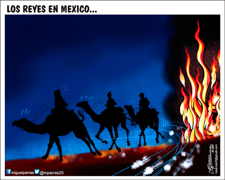 Los Reyes en Mxico...