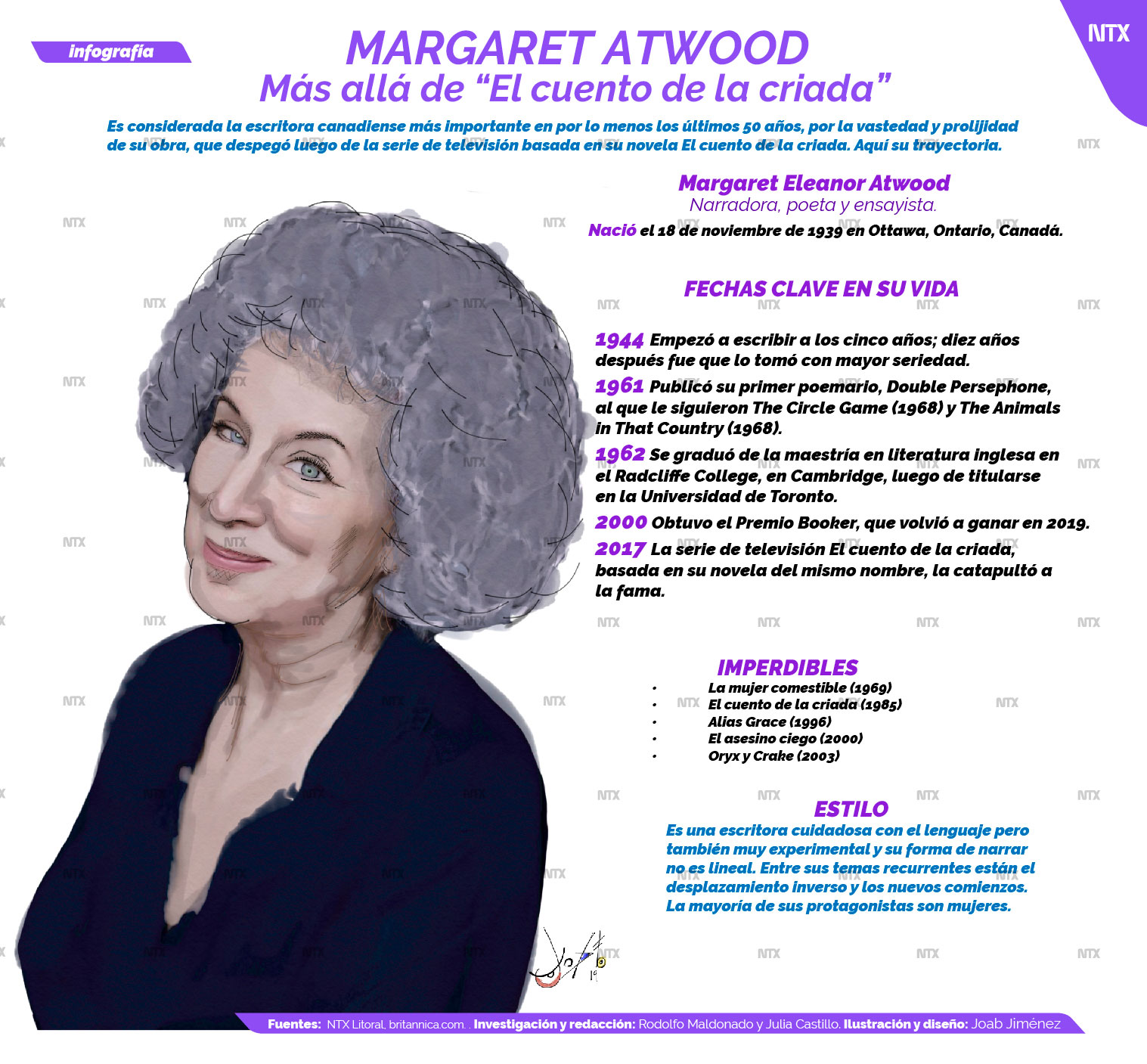 Margaret Atwood ms all de "El cuento de la criada"