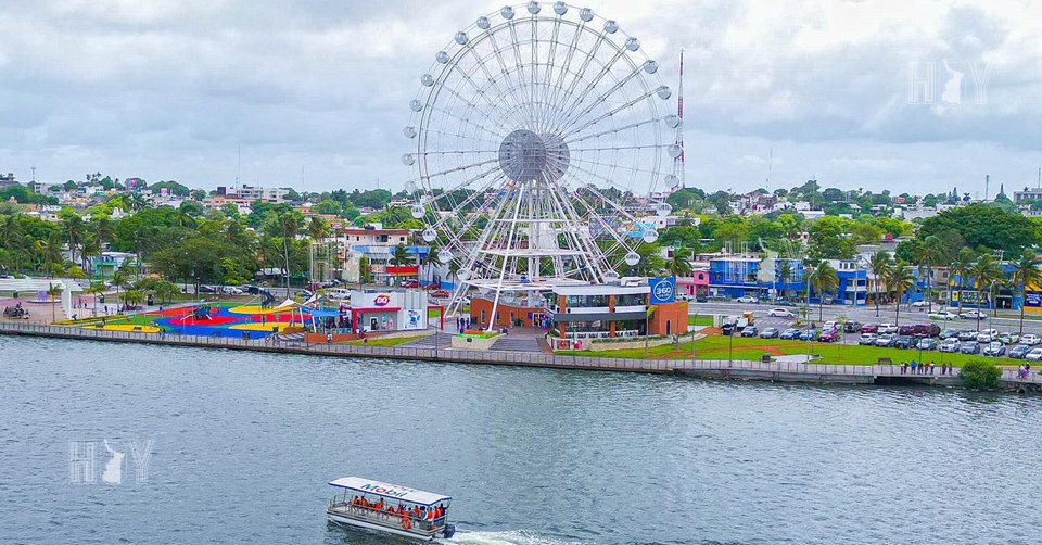 Hoy Tamaulipas - Foto del Dia: Rueda de la Fortuna en Tampico