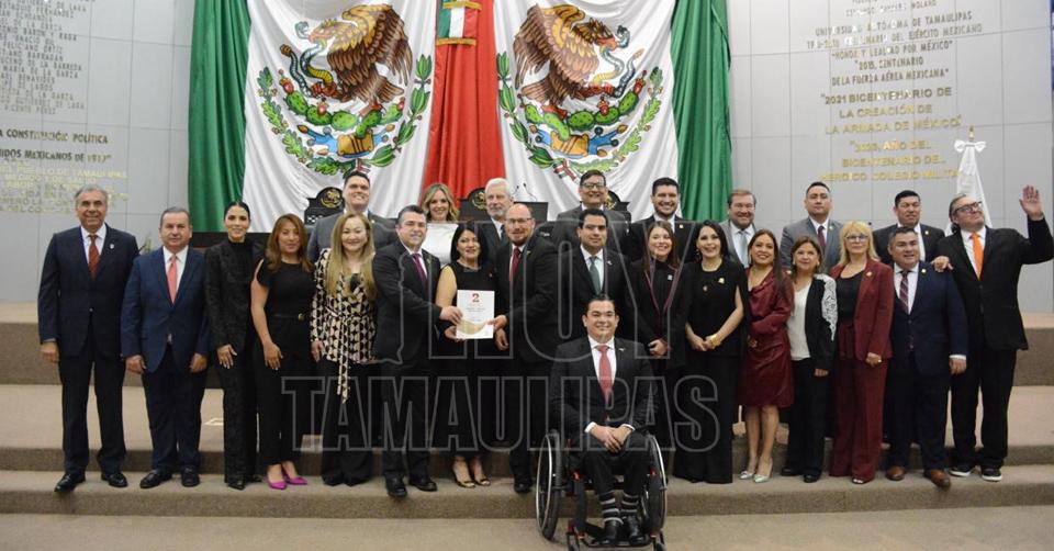 Recibe Congreso segundo informe del Gobernador Amrico Villarreal 