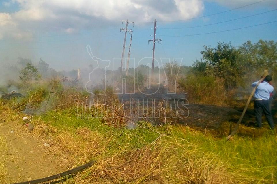 Se registran tres incendios en terrenos baldíos en Altamira - Hoy Tamaulipas