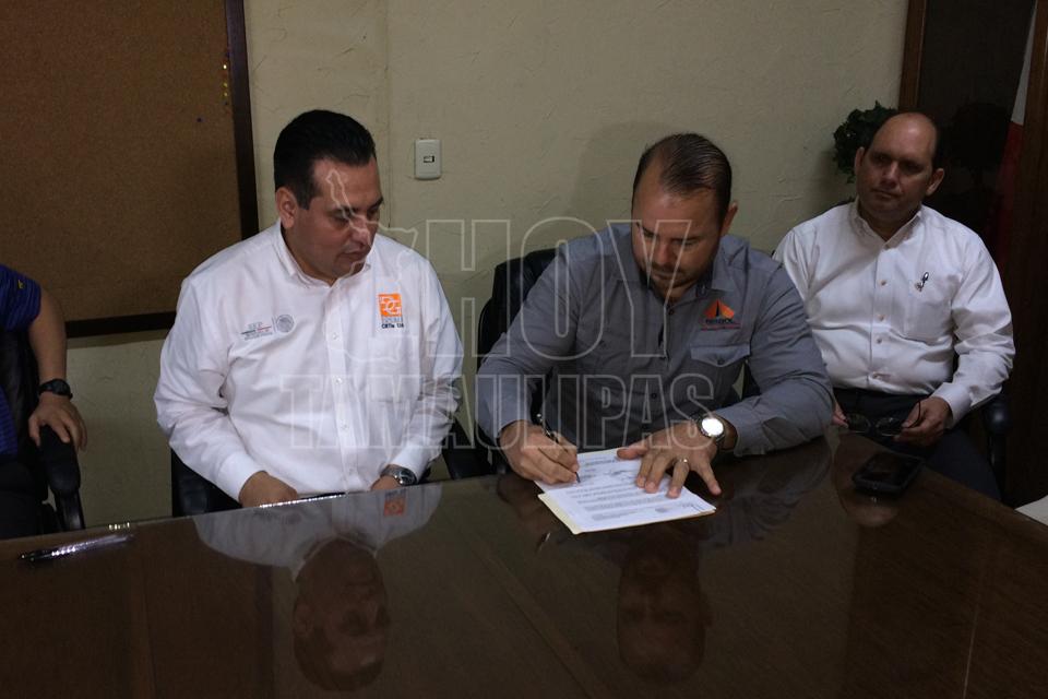 Firman convenio en Matamoros Cbtis 135 y agrupación “Sí podemos” - Hoy Tamaulipas