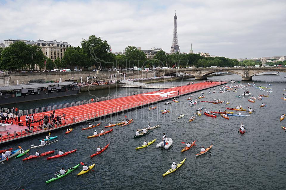 Francia promociona su candidatura a Los Juegos Olmpicos 2024 