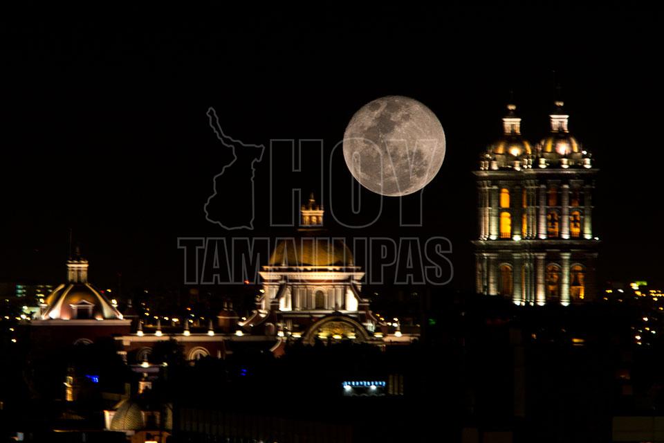 Luna llena en Puebla