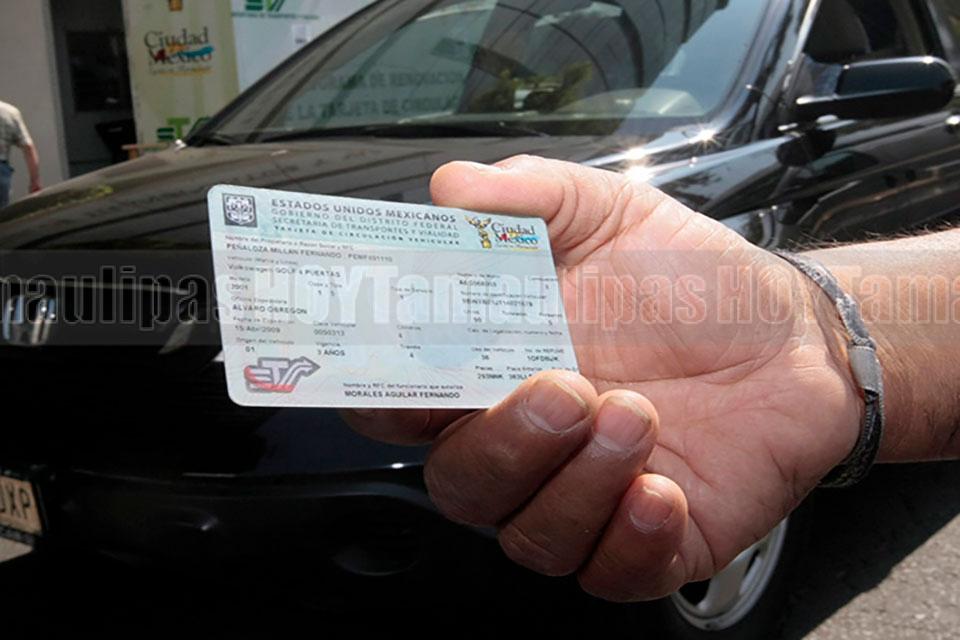 Hoy Tamaulipas - Tarjeta de circulacion y licencia se podran renovar ...