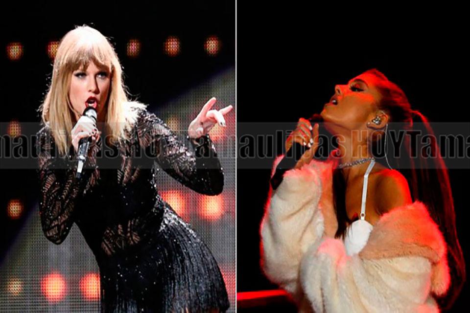 Hoy Tamaulipas - Ariana Grande y Taylor Swift favoritas a los premios