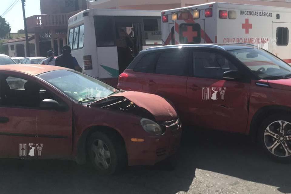 Hoy Tamaulipas - Menor resulta lesionada tras choque en Ciudad Victoria