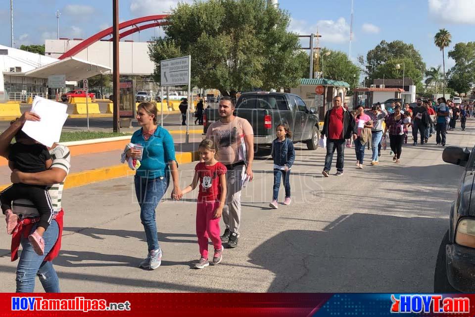 Hoy Tamaulipas Deportan a 107 migrantes connacionales por Reynosa