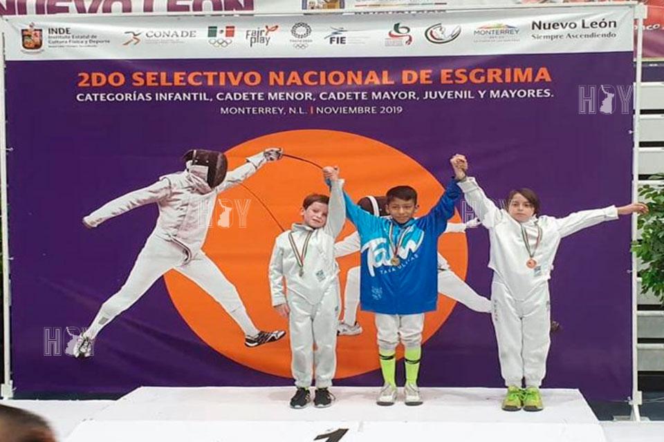 Hoy Tamaulipas - Destaca Seleccion de Esgrima en segundo Selectivo Nacional
