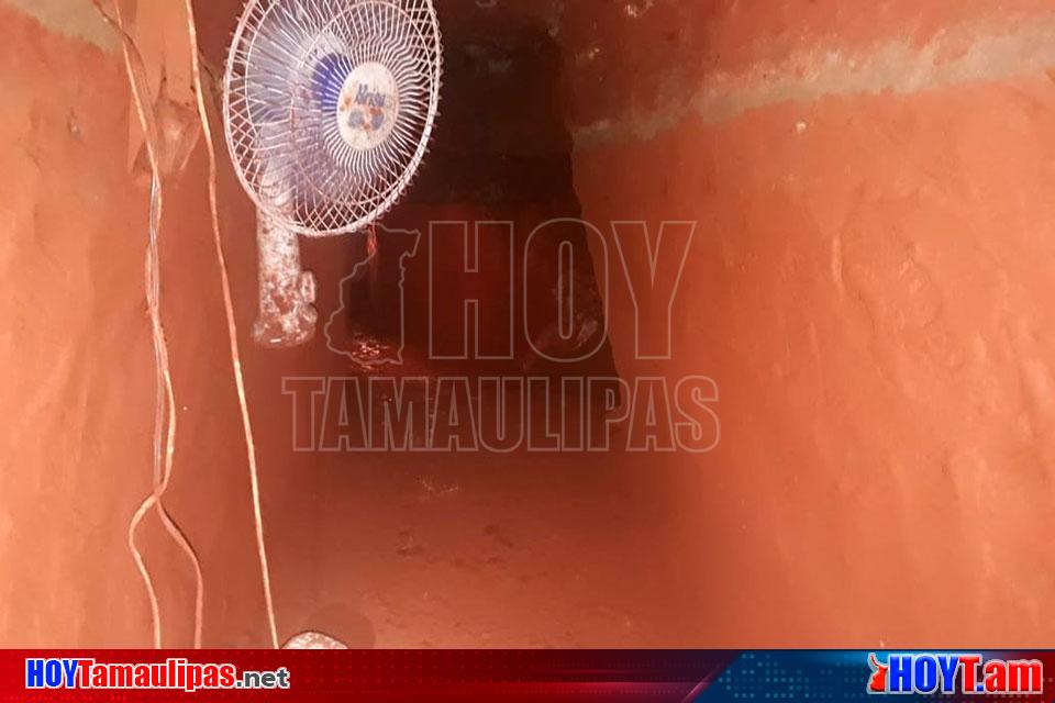 Hoy Tamaulipas - Descubren tunel de 63 metros para robar boveda de