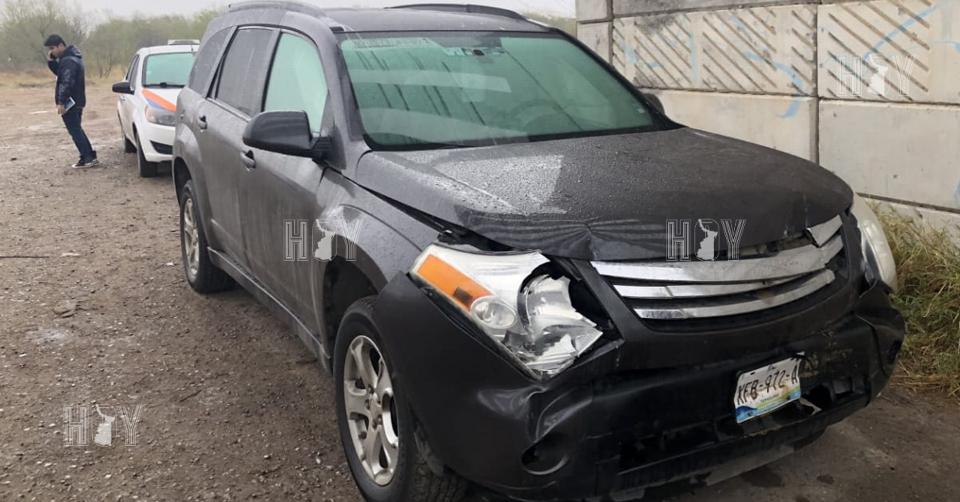 Hoy Tamaulipas - Choque por alcance en Nuevo Laredo deja solo danios