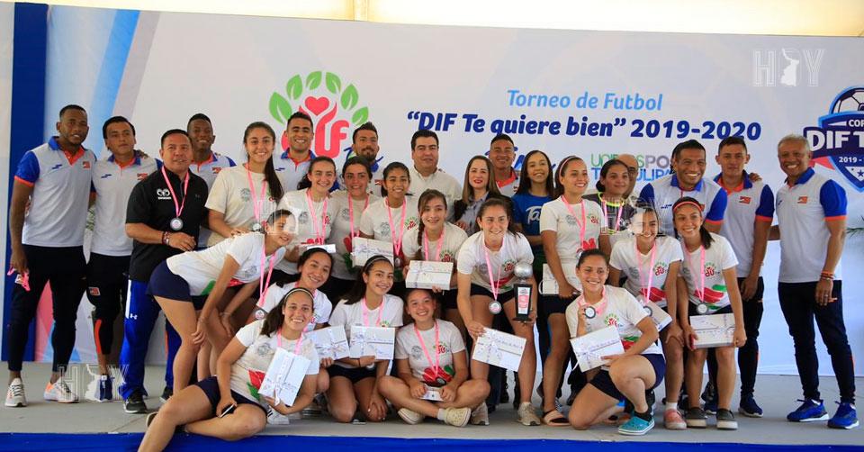 Hoy Tamaulipas - Premian a ganadores del torneo estatal de la Copa DIF TAM