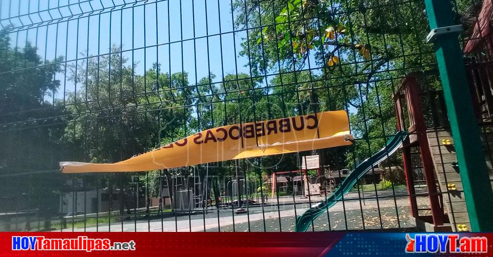 Hoy Tamaulipas Vandalizan aviso de zona