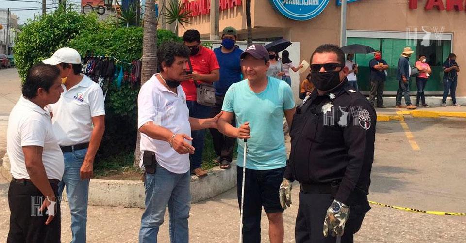 Hoy Tamaulipas - Atropella a hombre ciego y se da a la fuga en Altamira