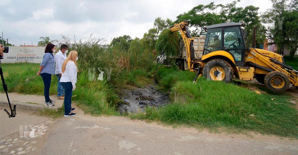 Hoy Tamaulipas - Realiza Gobierno de Altamira limpieza y desazolve en ...