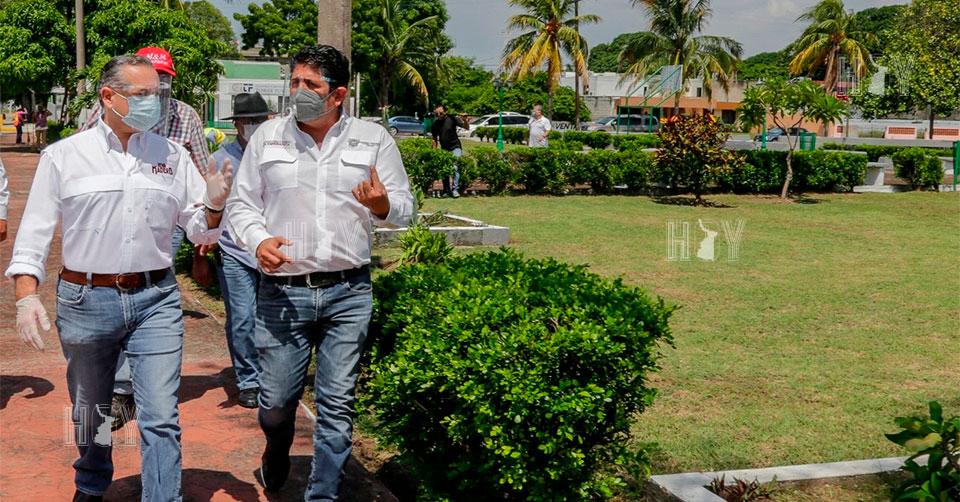 Hoy Tamaulipas - Tamaulipas Permanente trabajo de limpieza en plazas de ...