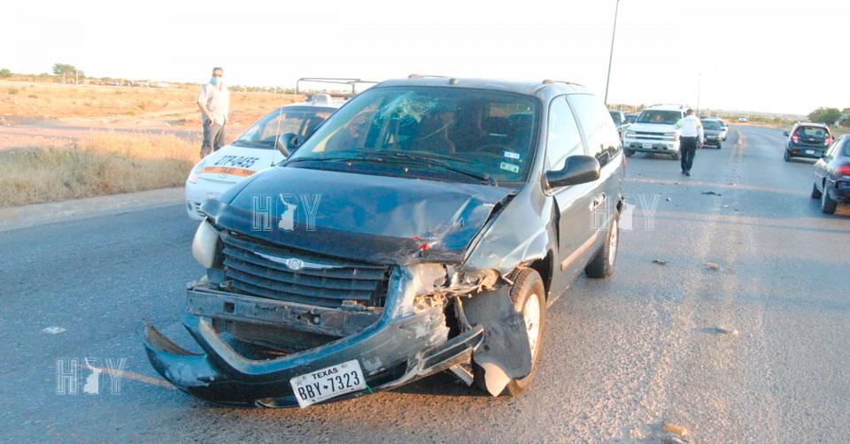Hoy Tamaulipas - Tamaulipas Choque deja una lesionada en Nuevo Laredo