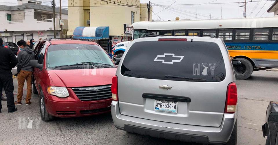 Hoy Tamaulipas - Tamaulipas Multiple choque deja una lesionada en Matamoros