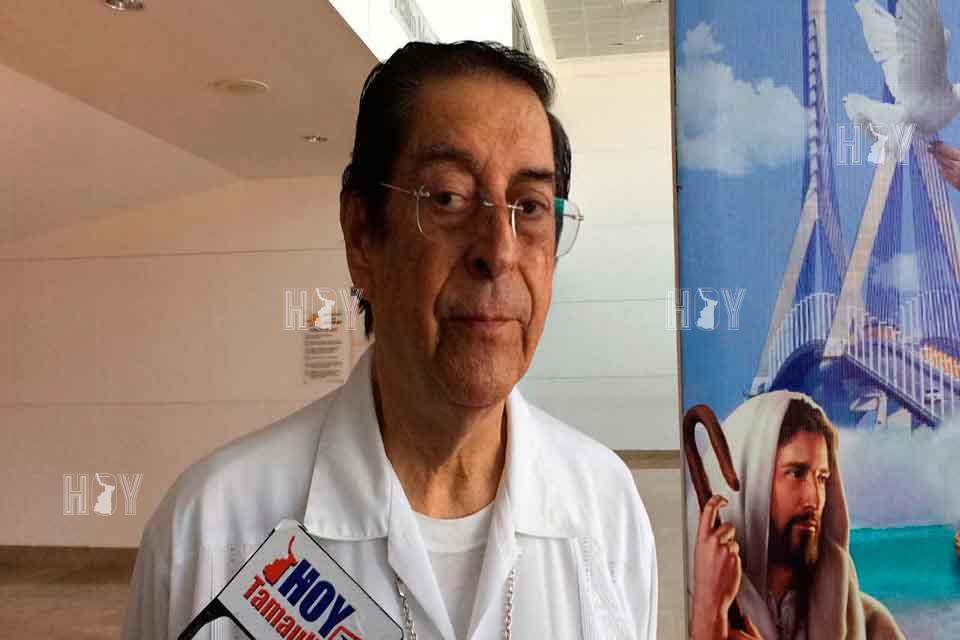 Hoy Tamaulipas - Obispo de Tampico sigue en tratamiento medico