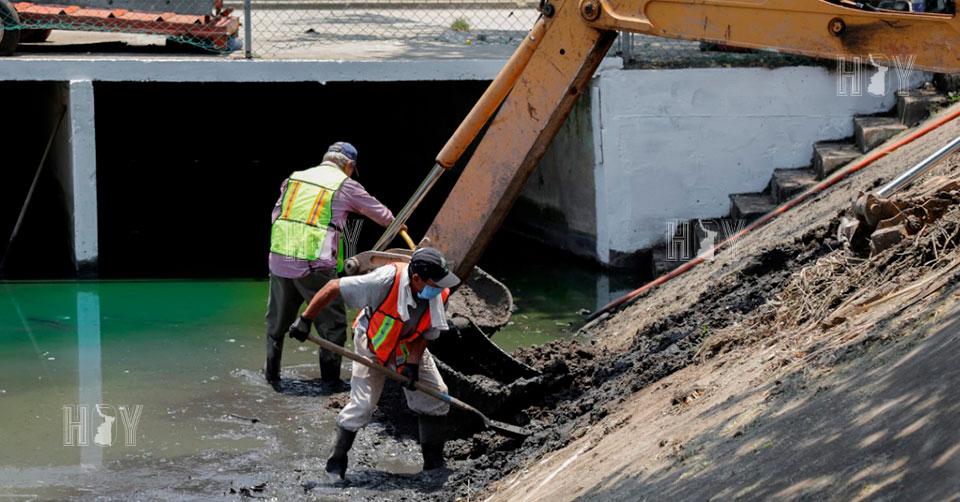 Hoy Tamaulipas - Tamaulipas Intensifican trabajos de limpieza en Drenes ...