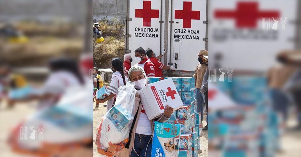 Hoy Tamaulipas - Edomex Entrega Cruz Roja ayuda humanitaria a ...