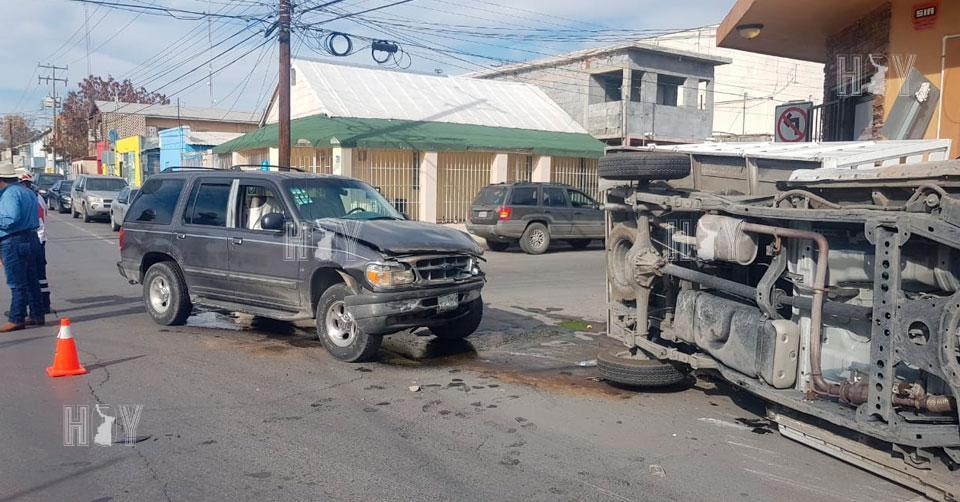 Hoy Tamaulipas - Choque en Tamaulipas Se pasa alto y causa choque con ...