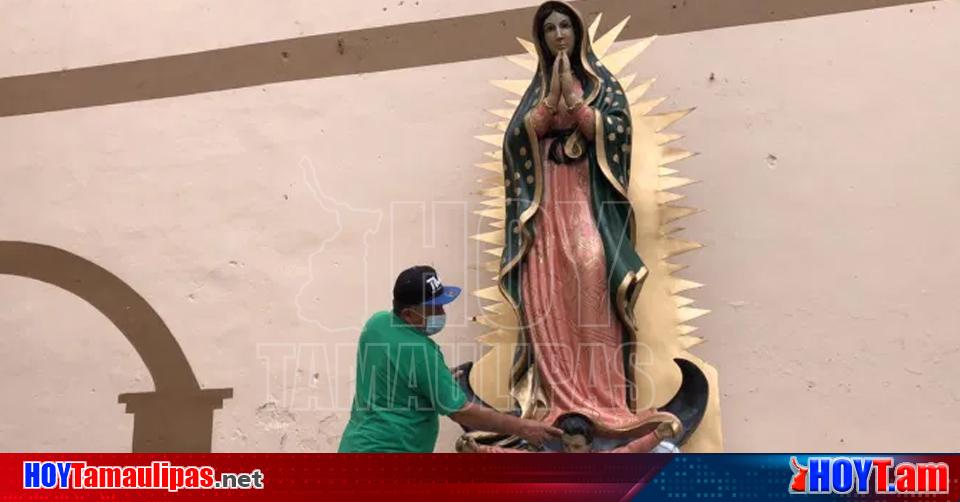 Hoy Tamaulipas - Tamaulipas Vandalizan imagen monumental de la virgen de  Guadalupe en Reynosa