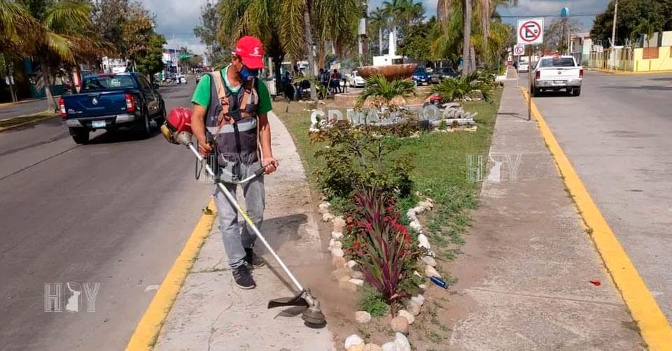 Hoy Tamaulipas - Tamaulipas Trabaja Madero con labores de limpieza en ...