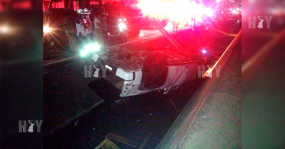 Hoy Tamaulipas - Accidente en Tamaulipas En Tampico Choca con poste cae ...