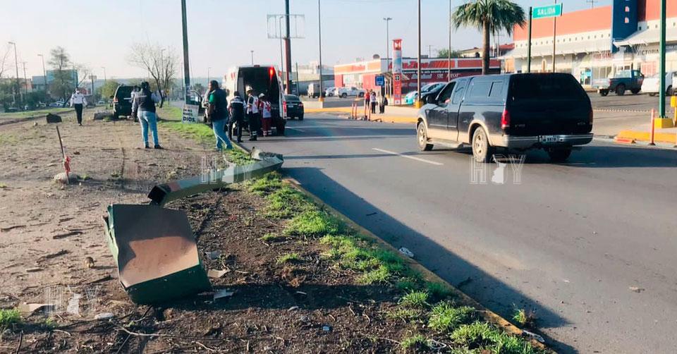 Hoy Tamaulipas - Choque en Tamaulipas Conductor se desmaya y casi se ...