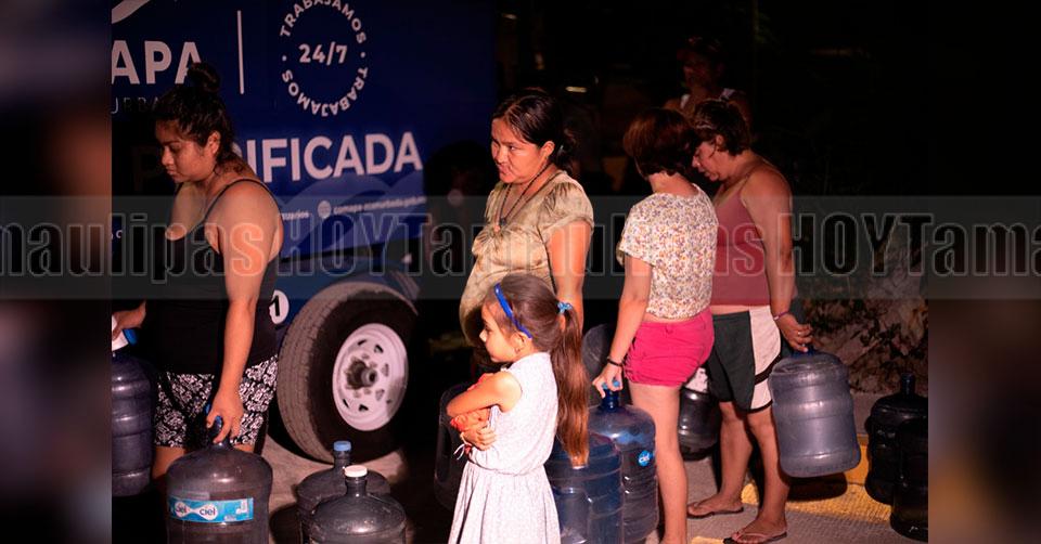 Hoy Tamaulipas - Tamaulipas Comapa Zona TAM entrega agua purificada gratuita a domicilios de Madero - Vimarsana News