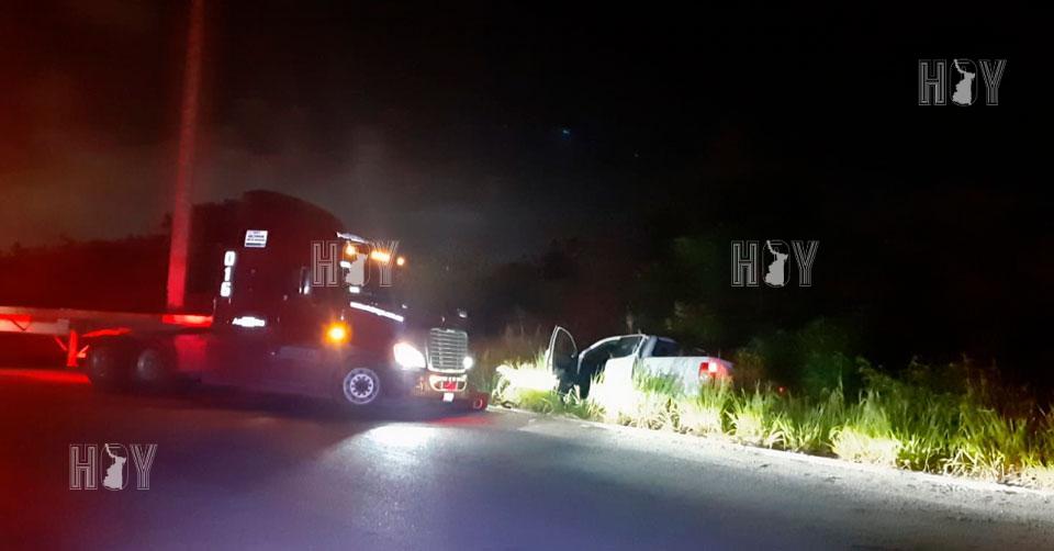 Hoy Tamaulipas - Tamaulipas Muere conductor tras chocar contra trailer ...