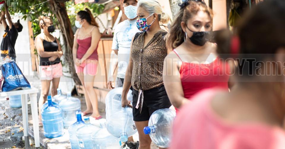 Hoy Tamaulipas - Tamaulipas Entrega Comapa Zona Tam agua purificada a ms de 120 familias de Tampico - Vimarsana News