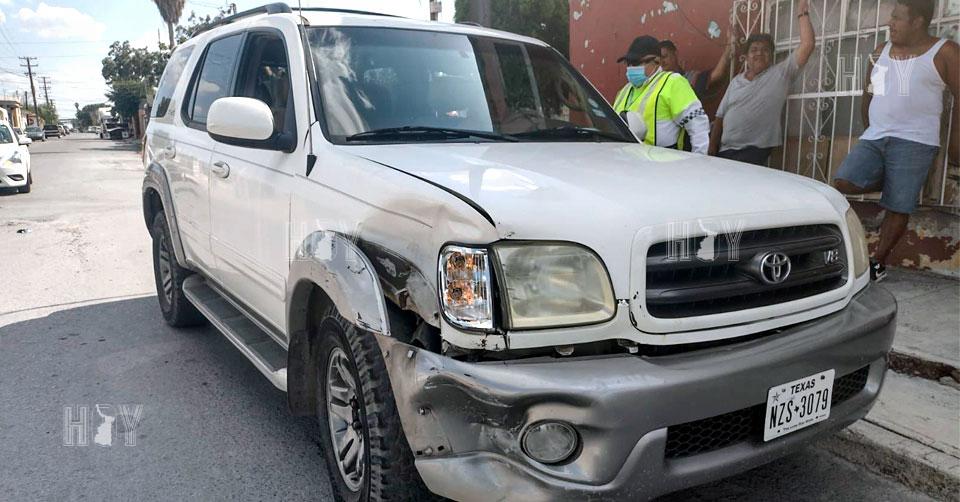 Hoy Tamaulipas - Tamaulipas Se impacta contra camioneta tras omision de ...