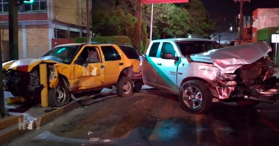 Hoy Tamaulipas - Tamaulipas Seguridad Se accidentan dos veces en el mismo crucero en Nuevo Laredo 2 lesionados - Vimarsana News