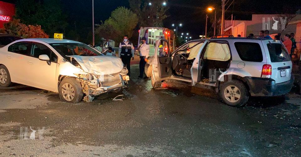 Hoy Tamaulipas - Tamaulipas Fuerte choque en avenida de Ciudad Victoria ...