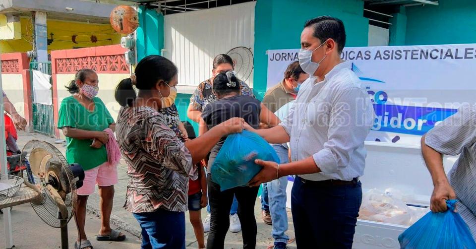 Hoy Tamaulipas - Tamaulipas Seguirn apoyando a familias de Tampico - Vimarsana News