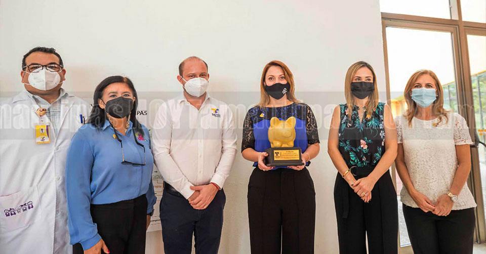 Hoy Tamaulipas - Tamaulipas Entrega Fundacin Teletn reconocimiento al DIF Tamaulipas - Vimarsana News