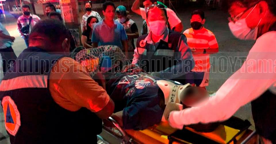 Hoy Tamaulipas Choque en Tamaulipas Siete lesionados deja choque de taxis en el centro de Altamira