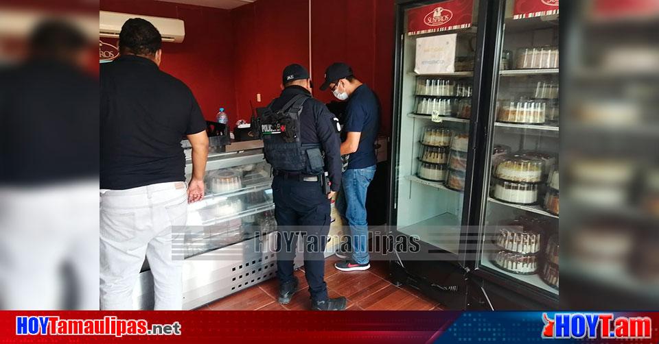 Hoy Tamaulipas Seguridad Tamaulipas Asaltan pasteleria en la zona