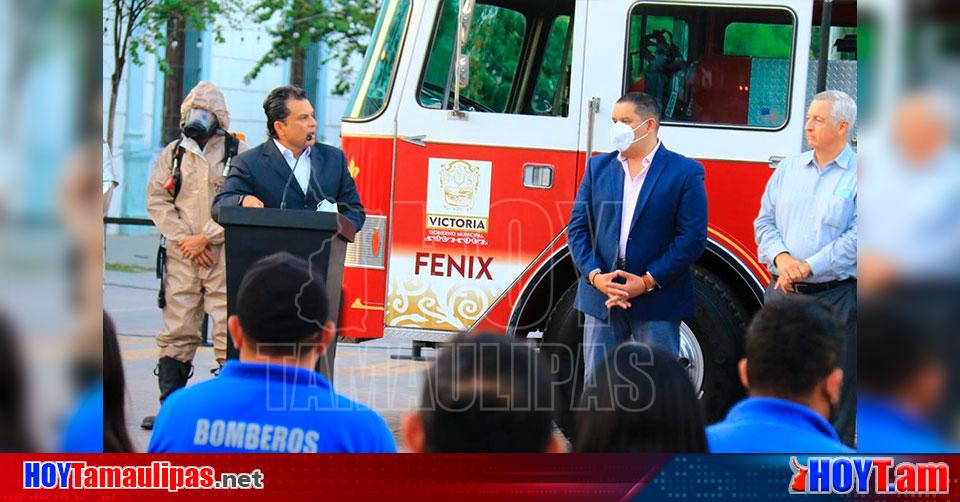 Hoy Tamaulipas – Tamaulipas Entrega camión de bomberos Lalo Gatts para fortalecer PC de Ciudad Victoria Hoy Tamaulipas – Tamaulipas Entrega camión de bomberos Lalo Gatts para fortalecer PC de Ciudad Victoria