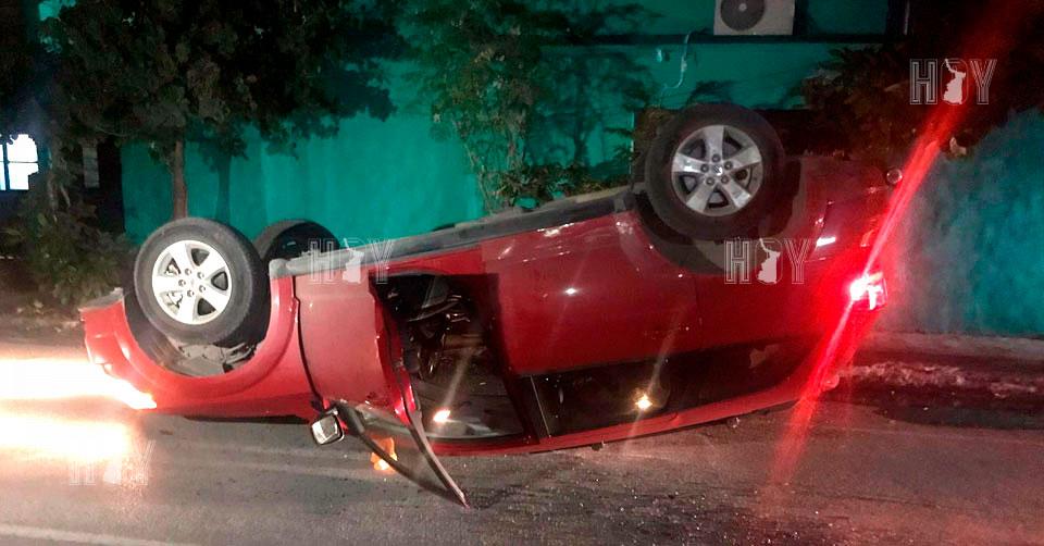 Hoy Tamaulipas - Accidente en Tamaulipas Choque con volcadura deja un ...