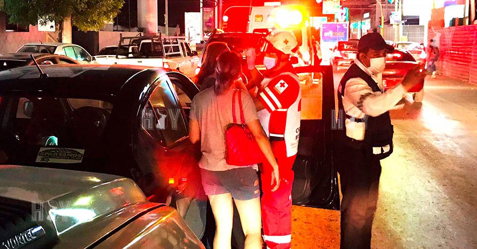 Hoy Tamaulipas - Accidente en Tamaulipas Choque por alcance deja a una ...