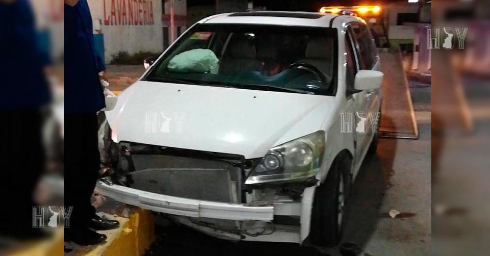 Hoy Tamaulipas - Choque en Tamaulipas Choca contra poste en la zona ...