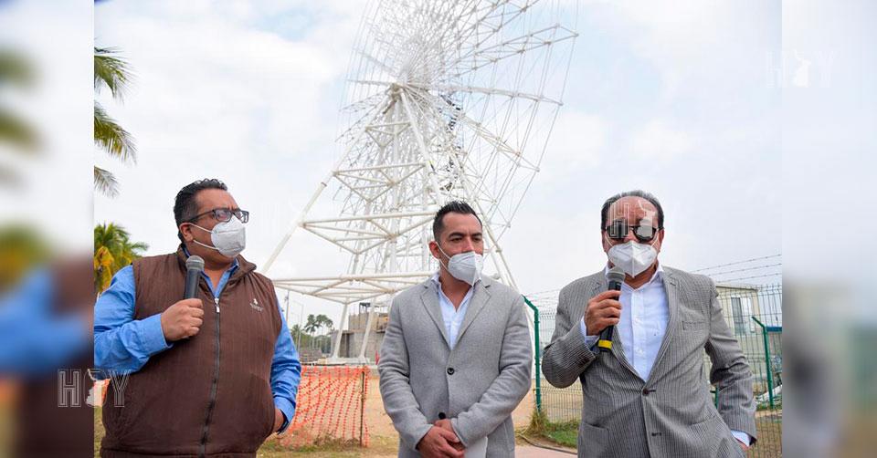 Hoy Tamaulipas - Tamaulipas Rueda de la Fortuna en Tampico se inaugura ...