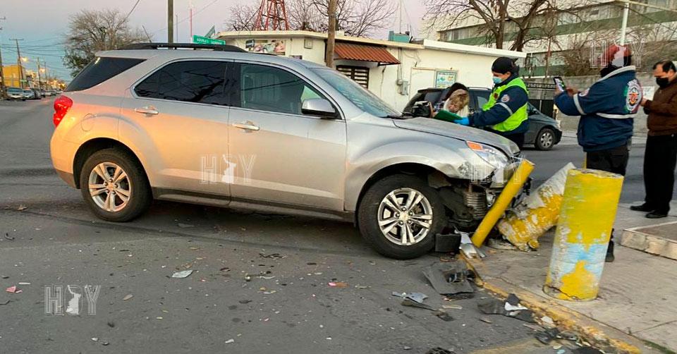 Hoy Tamaulipas - Choque en Tamaulipas Se pasa alto y causa fuerte ...