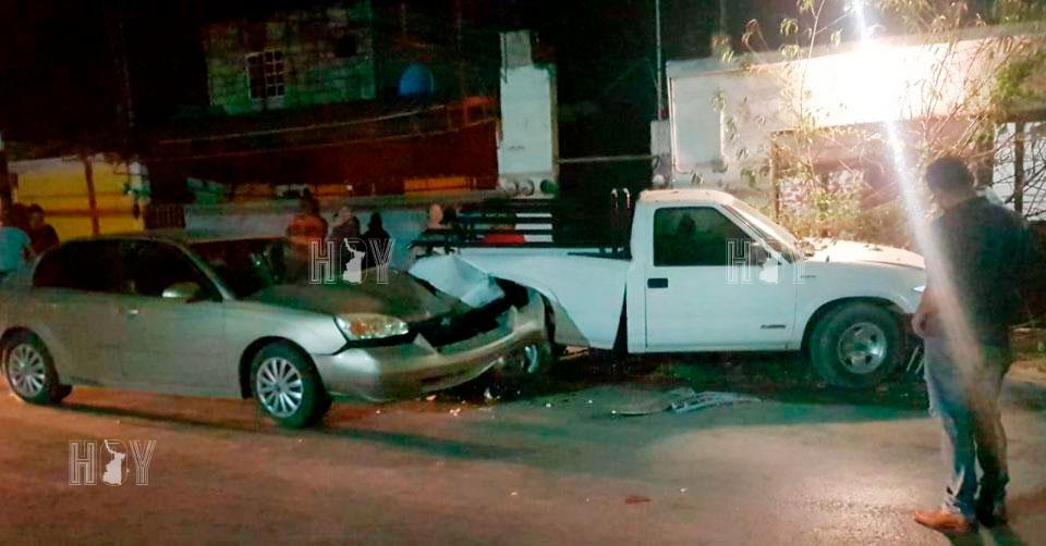 Hoy Tamaulipas - Choque en Tamaulipas Borracho choco contra auto ...