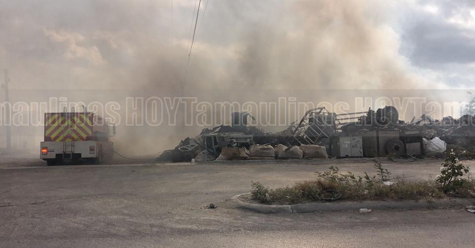 Hoy Tamaulipas Incendio en Tamaulipas Incendio arrasa con compra de