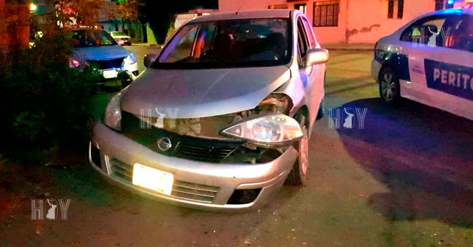 Hoy Tamaulipas - Accidentes en Tamaulipas Conductor omite alto y choca ...