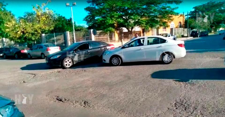 Hoy Tamaulipas - Choque en Tamaulipas Conductora se pasa alto y provoca ...